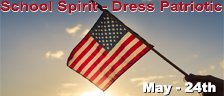 School Spirit Day - Dress Patriotic